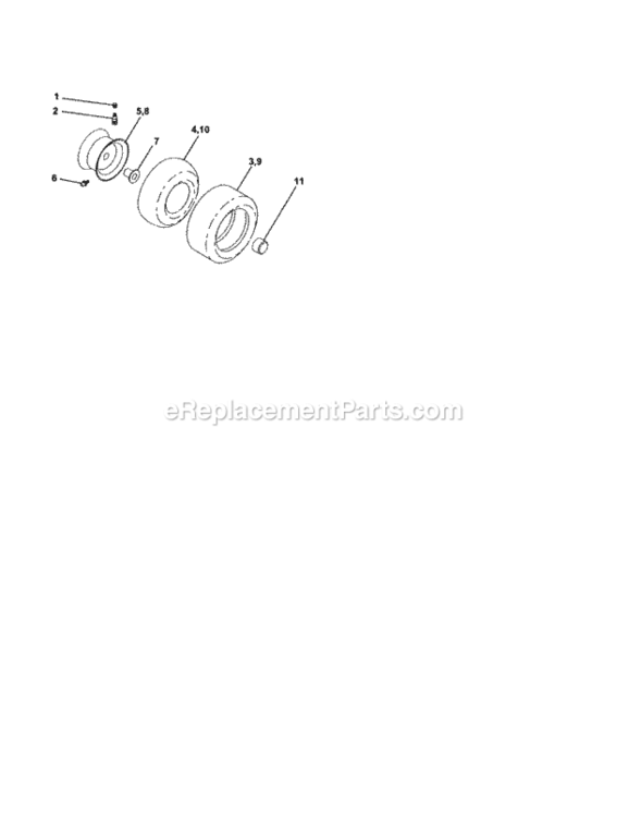 Page H Diagram and Parts List for 917273480  Craftsman Lawn Tractor