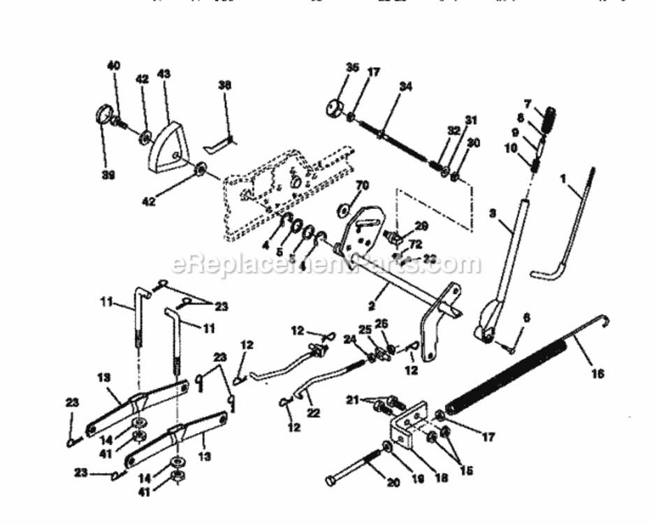 Page I Diagram and Parts List for 917273940  Craftsman Lawn Tractor