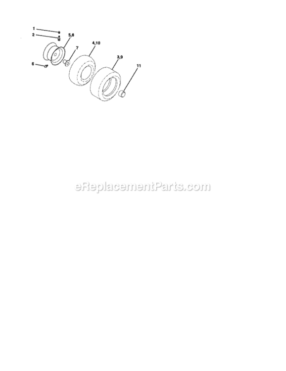 Page G Diagram and Parts List for 917274460  Craftsman Lawn Tractor