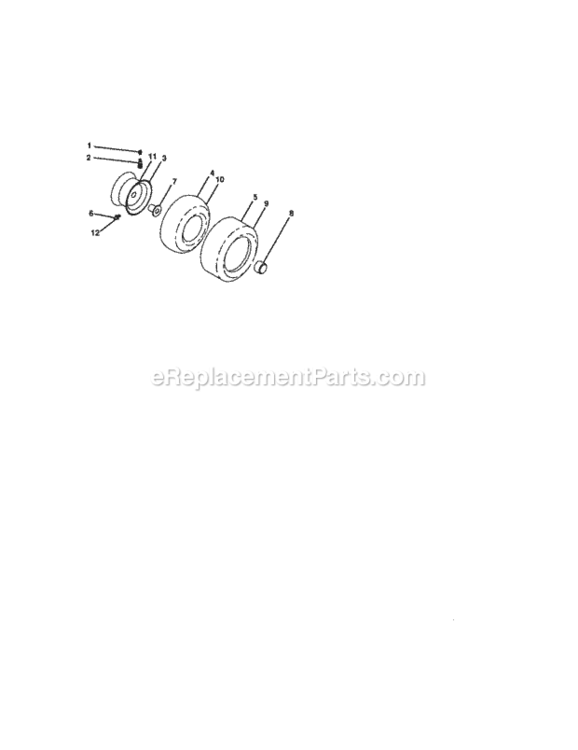 Page H Diagram and Parts List for 917274950  Craftsman Lawn Tractor