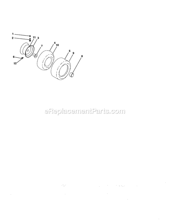 Page I Diagram and Parts List for 917274980  Craftsman Lawn Tractor