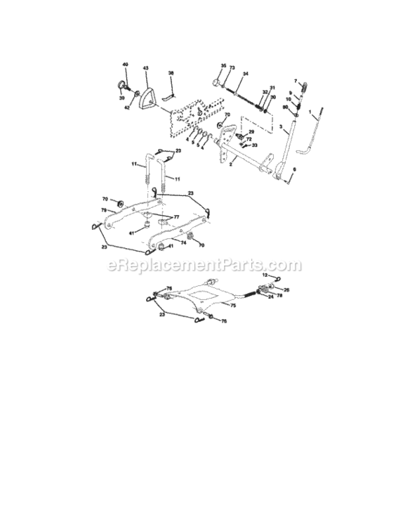 Page I Diagram and Parts List for 917275022  Craftsman Lawn Tractor