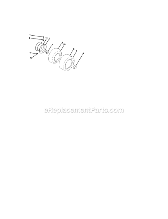 Page H Diagram and Parts List for 917275032  Craftsman Lawn Tractor