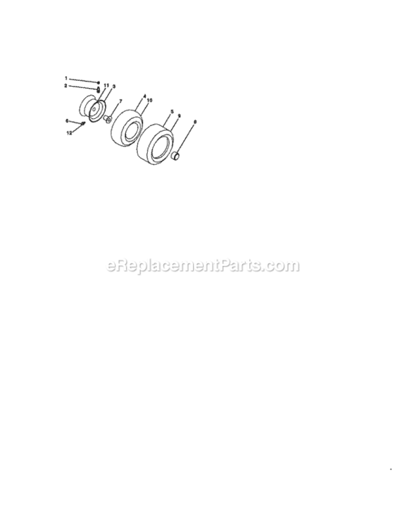 Page H Diagram and Parts List for 917275222  Craftsman Lawn Tractor
