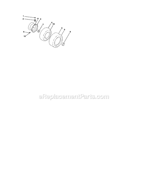 Page H Diagram and Parts List for 917276021  Craftsman Lawn Tractor