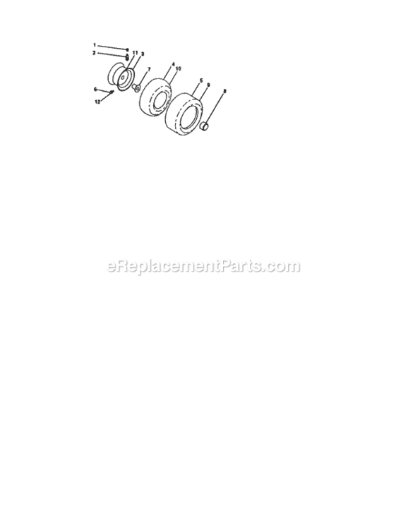 Page H Diagram and Parts List for 917276080  Craftsman Lawn Tractor