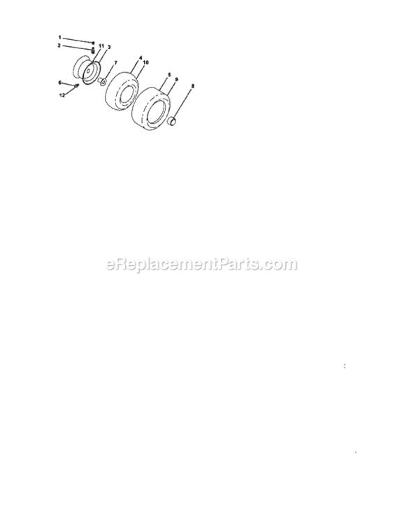 Page H Diagram and Parts List for 917276330  Craftsman Lawn Tractor