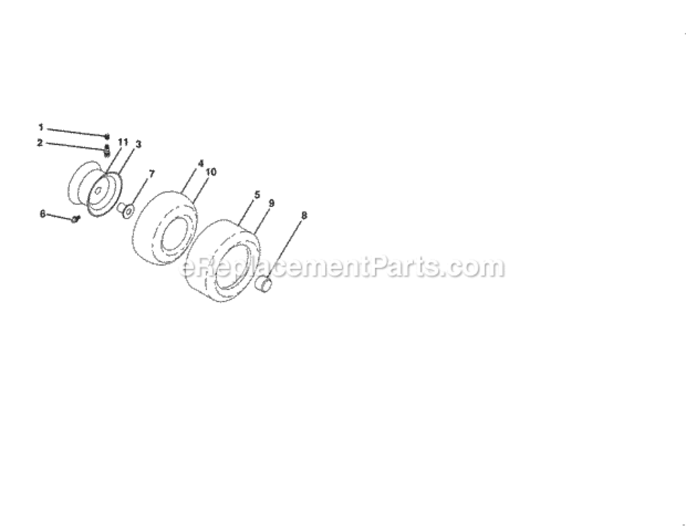 Page H Diagram and Parts List for 917276700  Craftsman Lawn Tractor
