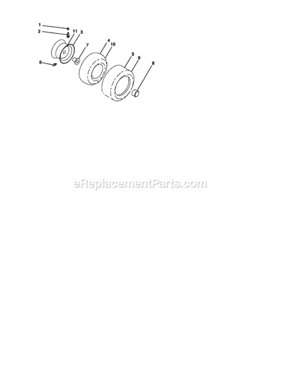 Page F Diagram and Parts List for 917276800  Craftsman Lawn Tractor