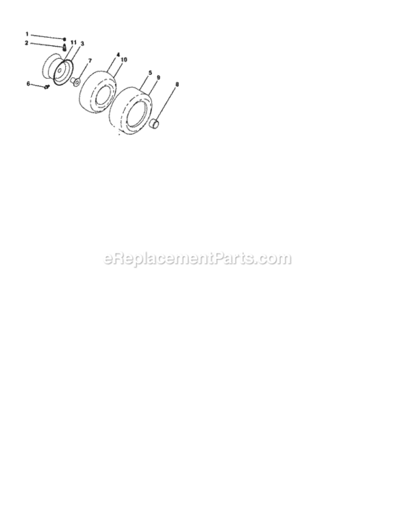 Page H Diagram and Parts List for 917276802  Craftsman Lawn Tractor