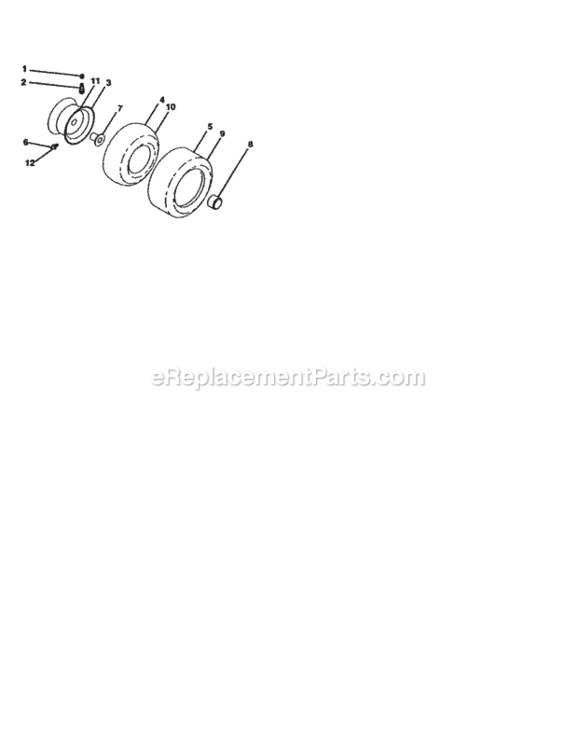 Page G Diagram and Parts List for 917277090  Craftsman Lawn Tractor
