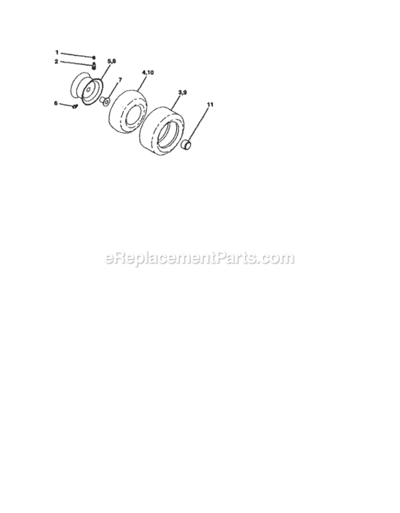 Page G Diagram and Parts List for 917277101  Craftsman Lawn Tractor