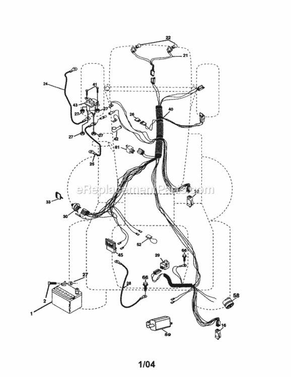 Page A Diagram and Parts List for 917277180  Craftsman Lawn Tractor
