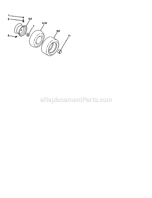 Page G Diagram and Parts List for 917277260  Craftsman Lawn Tractor