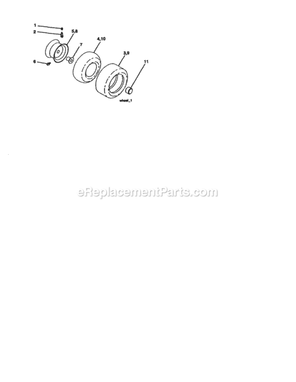 Page G Diagram and Parts List for 917277340  Craftsman Lawn Tractor