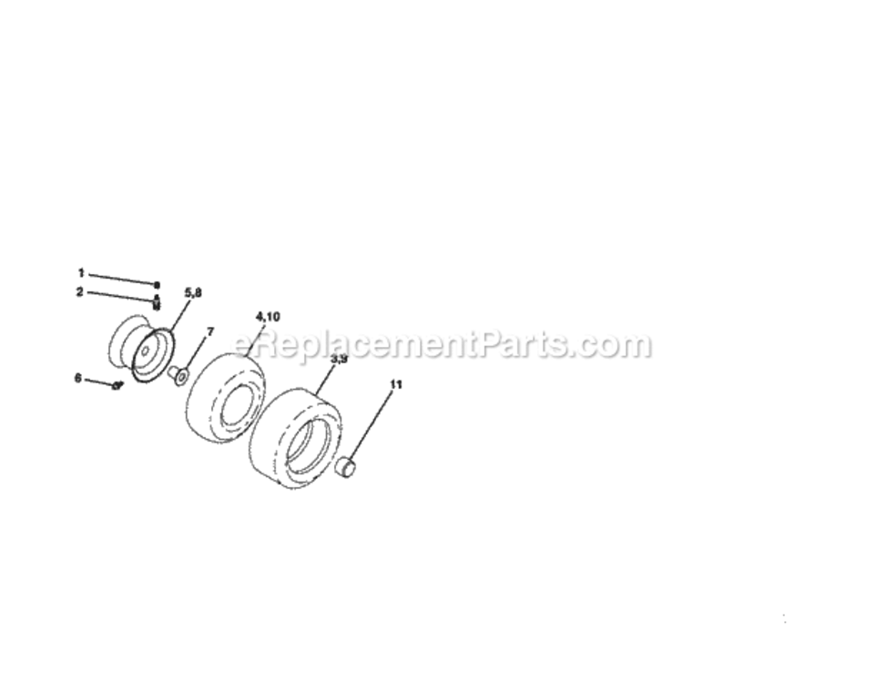 Page F Diagram and Parts List for 917279920  Craftsman Lawn Tractor