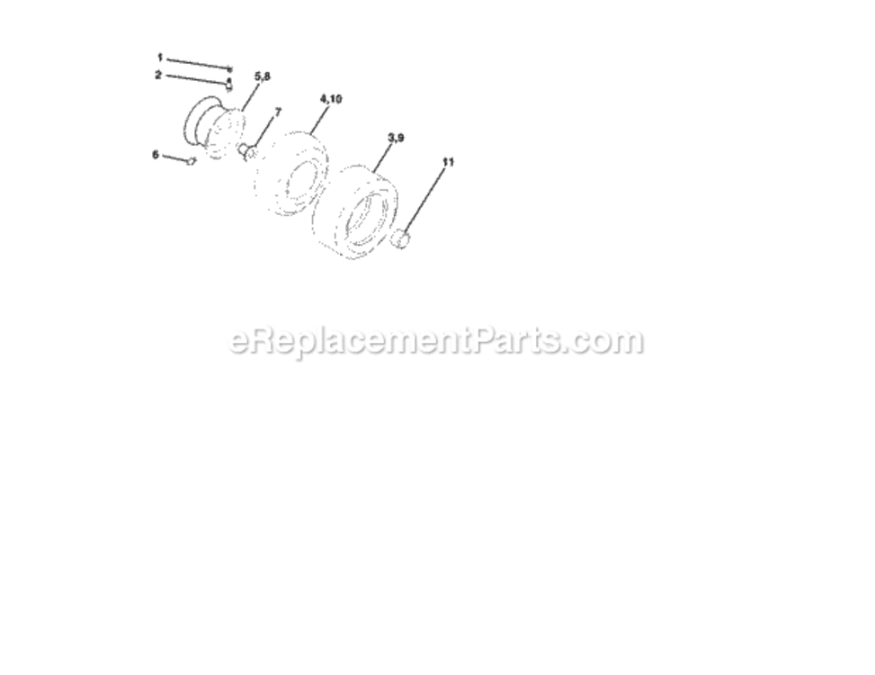 Page J Diagram and Parts List for 917279960  Craftsman Lawn Tractor
