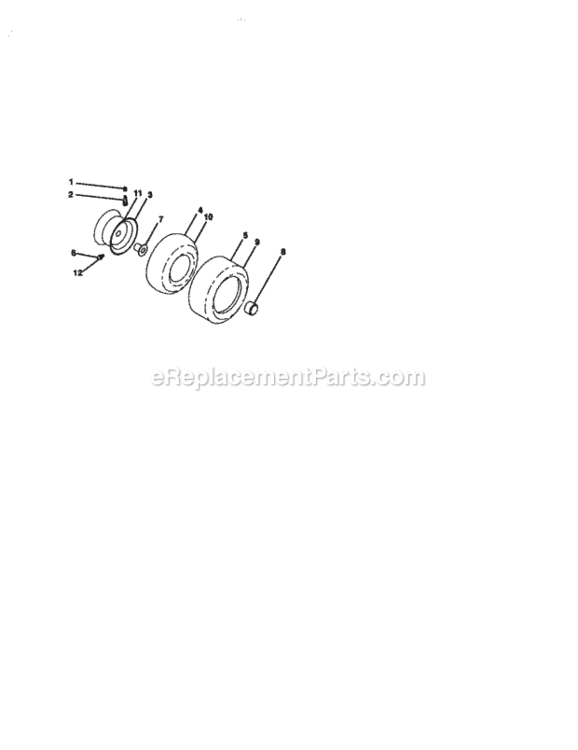 Page J Diagram and Parts List for 917279980  Craftsman Lawn Tractor