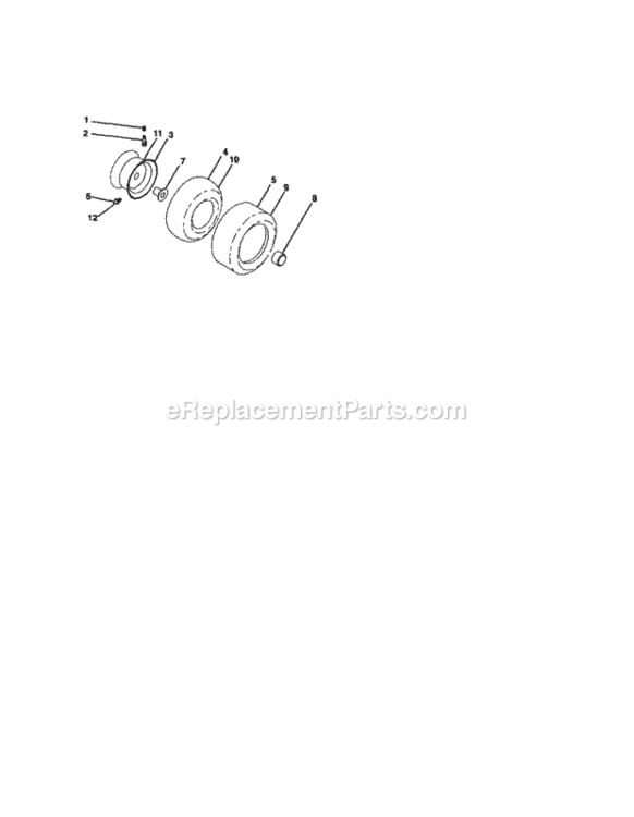 Page J Diagram and Parts List for 917279981  Craftsman Lawn Tractor
