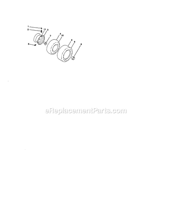 Page H Diagram and Parts List for 917287463  Craftsman Lawn Tractor