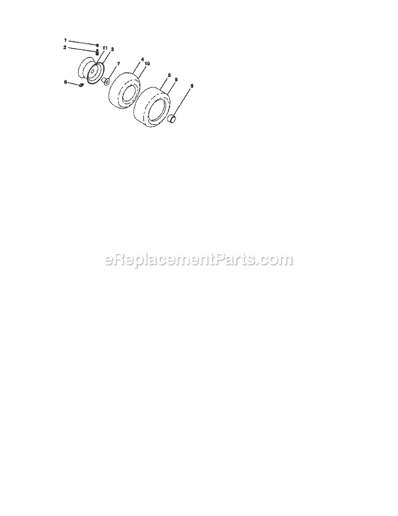 Page H Diagram and Parts List for 917287480  Craftsman Lawn Tractor