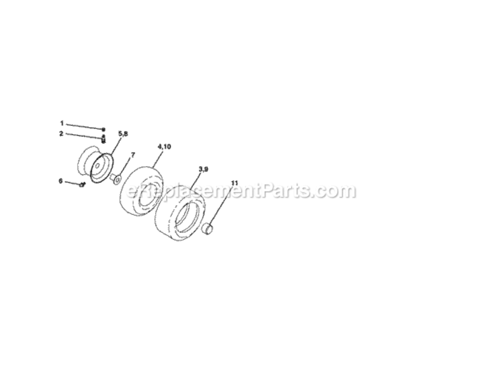 Page I Diagram and Parts List for 917288031  Craftsman Lawn Tractor