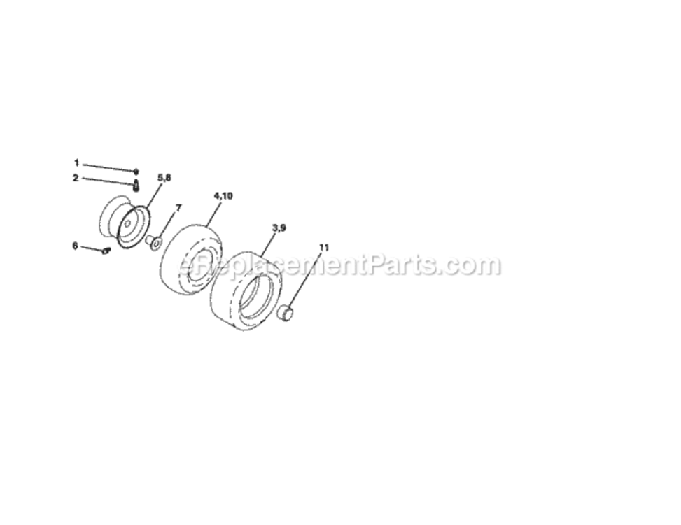 Page I Diagram and Parts List for 917288051  Craftsman Lawn Tractor