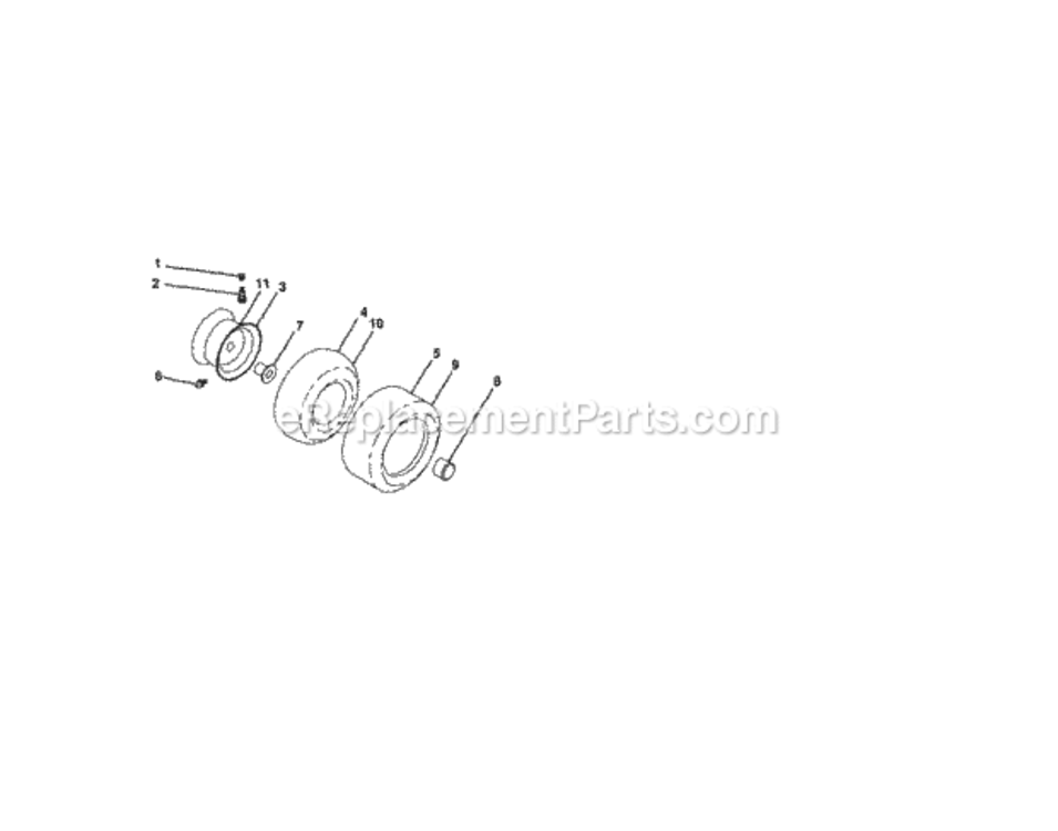 Page I Diagram and Parts List for 917288240  Craftsman Lawn Tractor