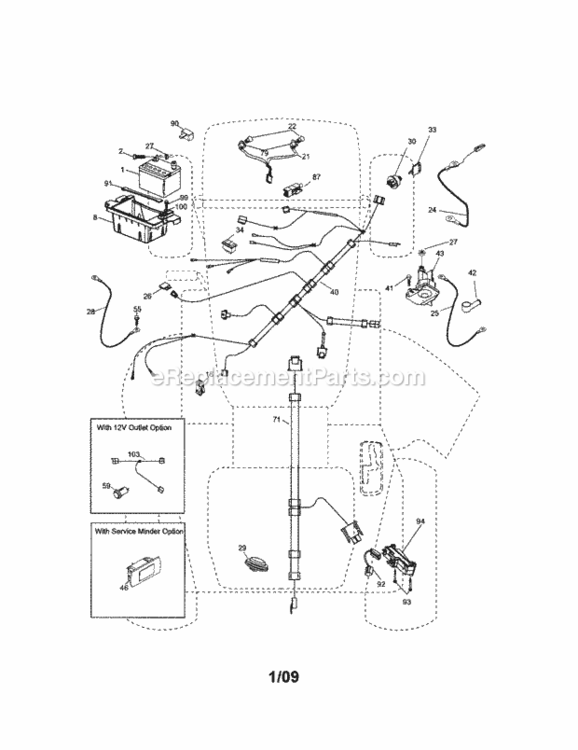 Page A Diagram and Parts List for 917288270  Craftsman Lawn Tractor