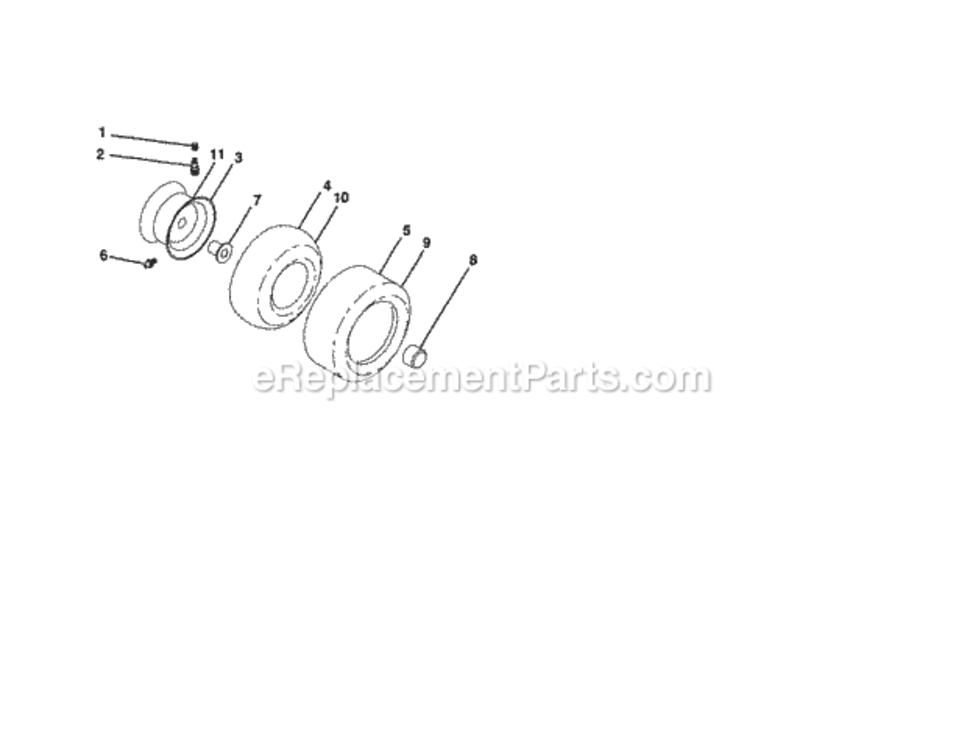 Page D Diagram and Parts List for 917288341  Craftsman Lawn Tractor