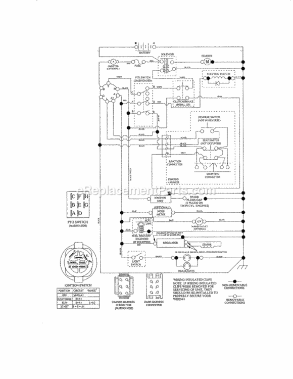 Page K Diagram and Parts List for 917288420  Craftsman Lawn Tractor