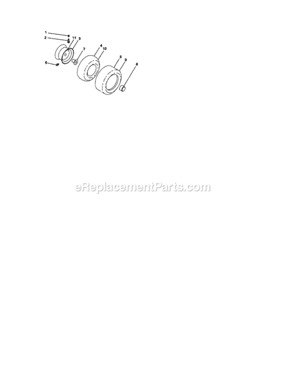 Page G Diagram and Parts List for 917288461  Craftsman Lawn Tractor