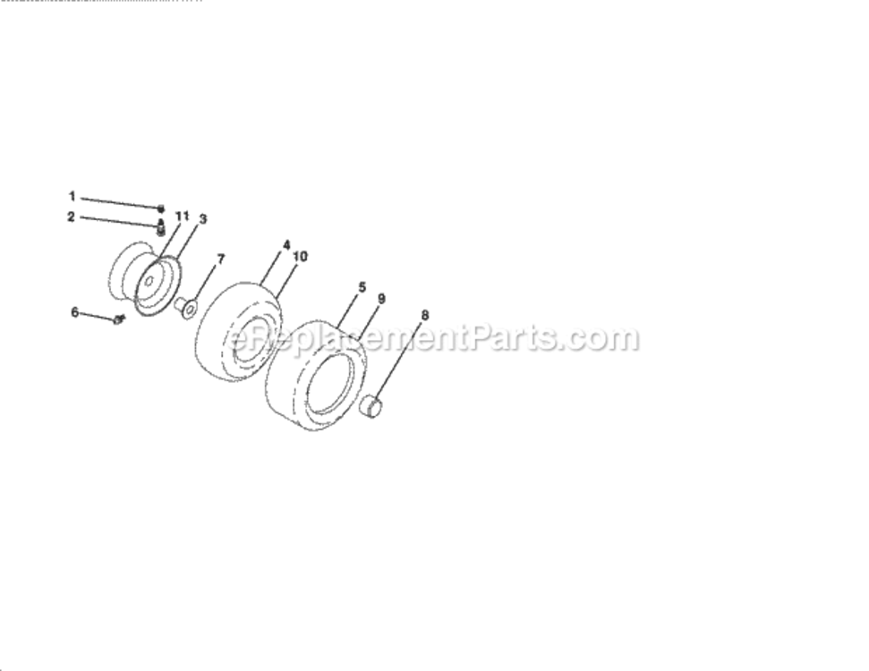 Page J Diagram and Parts List for 917288515  Craftsman Lawn Tractor