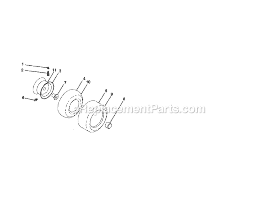 Page I Diagram and Parts List for 917289104  Craftsman Lawn Tractor