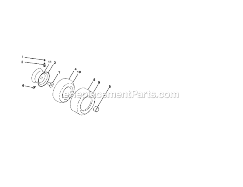 Page I Diagram and Parts List for 917289221  Craftsman Lawn Tractor