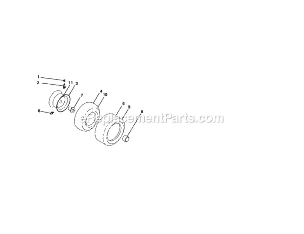 Page I Diagram and Parts List for 917289250  Craftsman Lawn Tractor