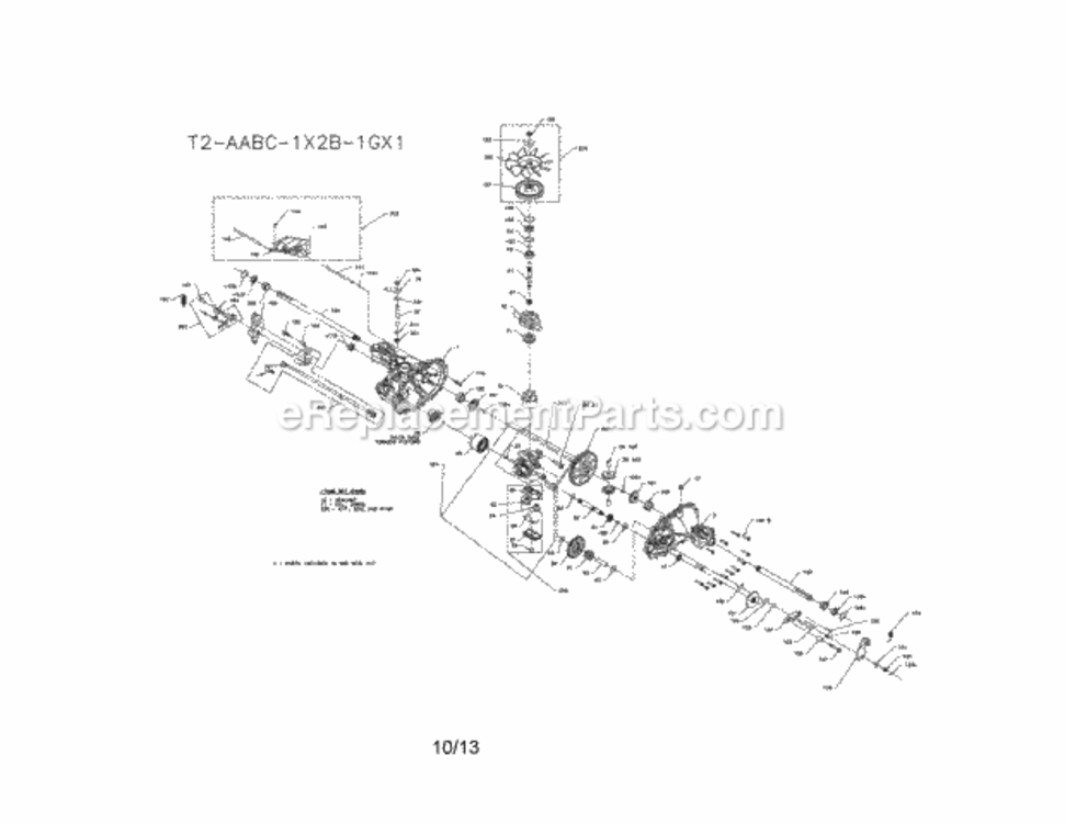Page L Diagram and Parts List for 917289270  Craftsman Lawn Tractor
