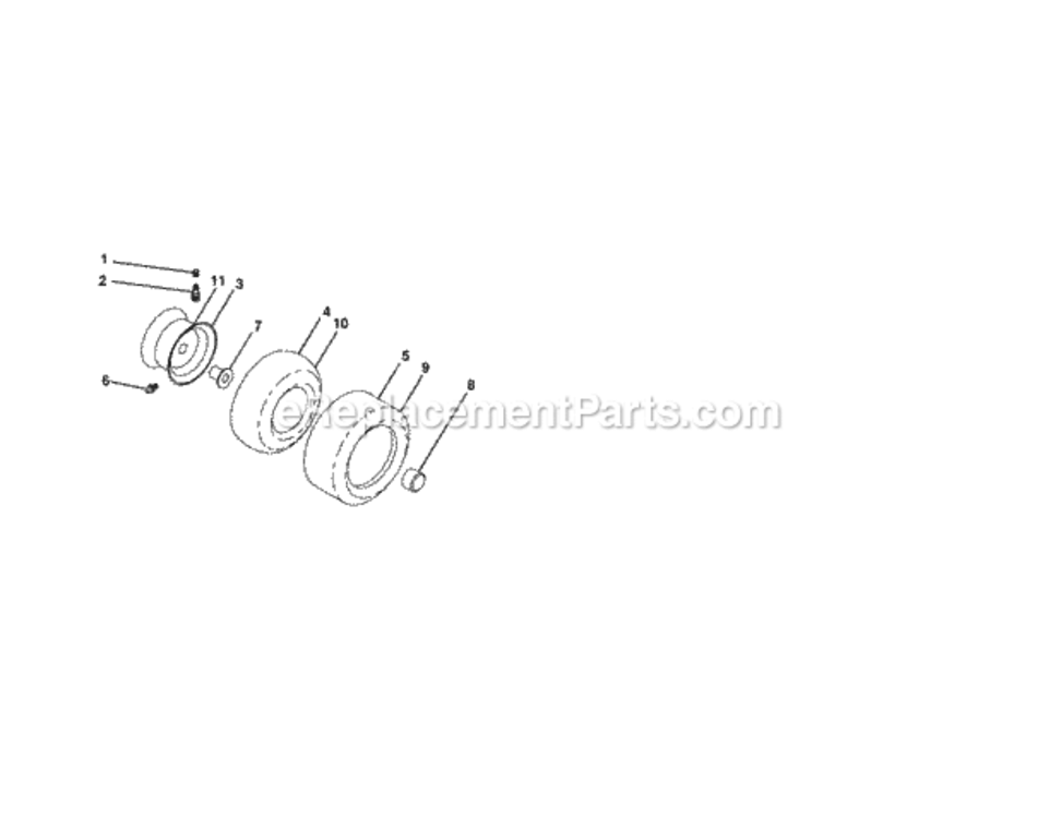 Page I Diagram and Parts List for 917289271  Craftsman Lawn Tractor