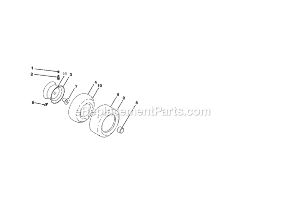 Page I Diagram and Parts List for 917289280  Craftsman Lawn Tractor