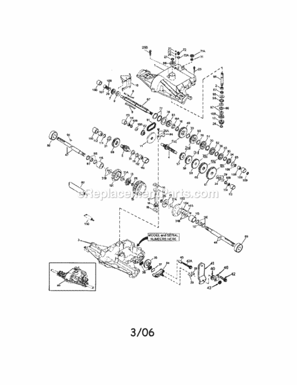 Page L Diagram and Parts List for 917289451  Craftsman Lawn Tractor