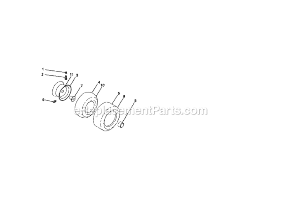 Page I Diagram and Parts List for 917289451  Craftsman Lawn Tractor