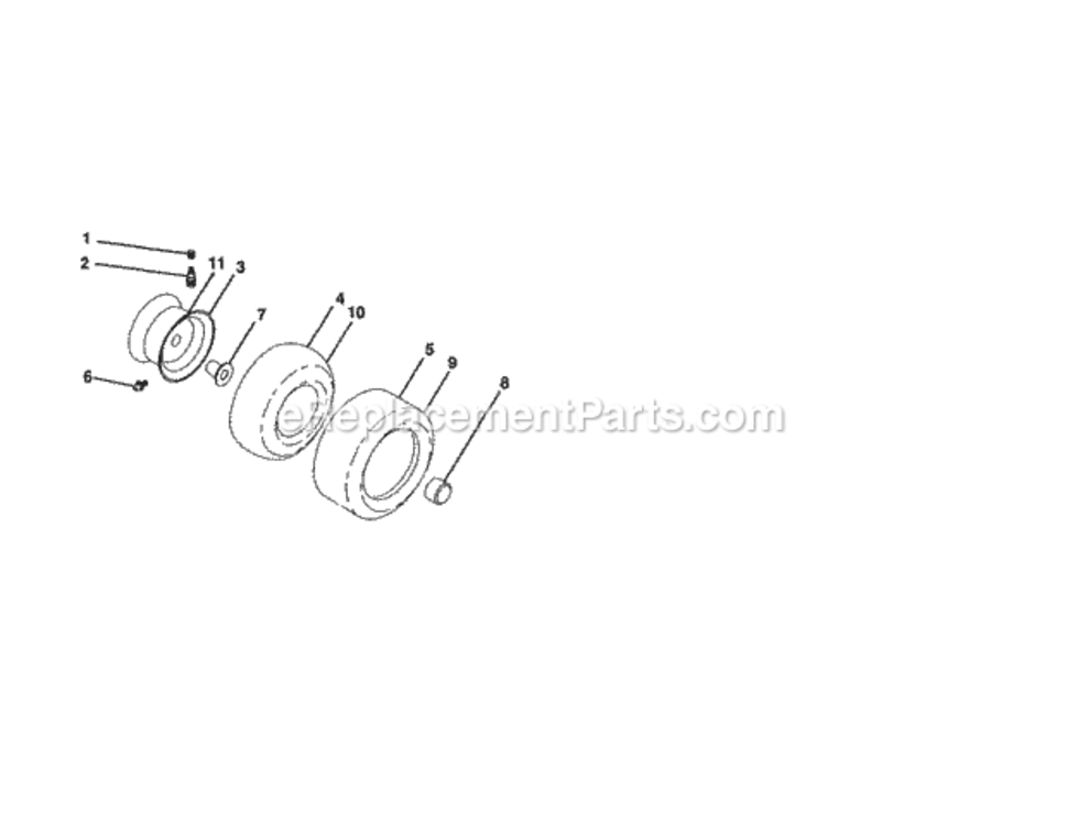 Page I Diagram and Parts List for 917289700  Craftsman Lawn Tractor