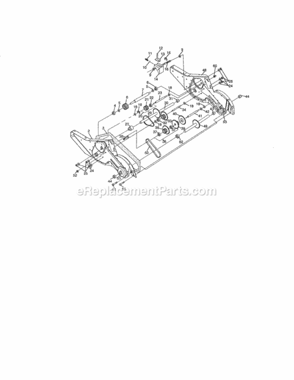 Page D Diagram and Parts List for 917290034  Craftsman Tiller