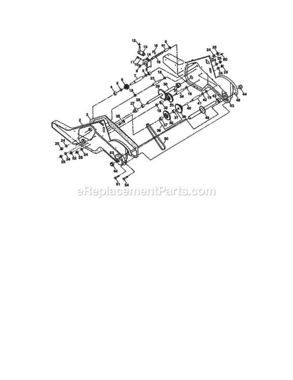 Page D Diagram and Parts List for 917293180  Craftsman Tiller
