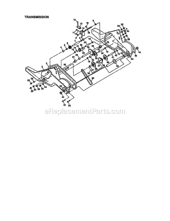 Page D Diagram and Parts List for 917293203  Craftsman Tiller