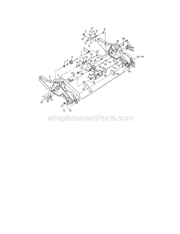 Page D Diagram and Parts List for 917294483  Craftsman Tiller