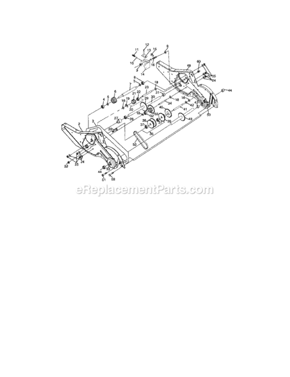 Page D Diagram and Parts List for 917294484  Craftsman Tiller