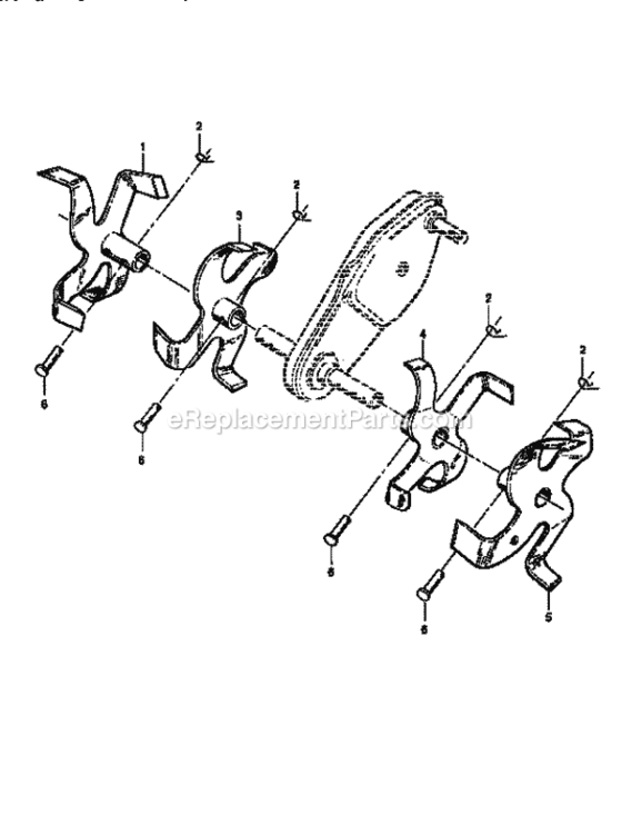 Page D Diagram and Parts List for 917295460  Craftsman Tiller