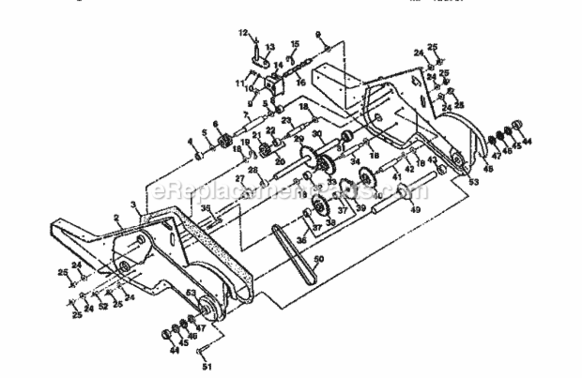 Page D Diagram and Parts List for 917295670  Craftsman Tiller