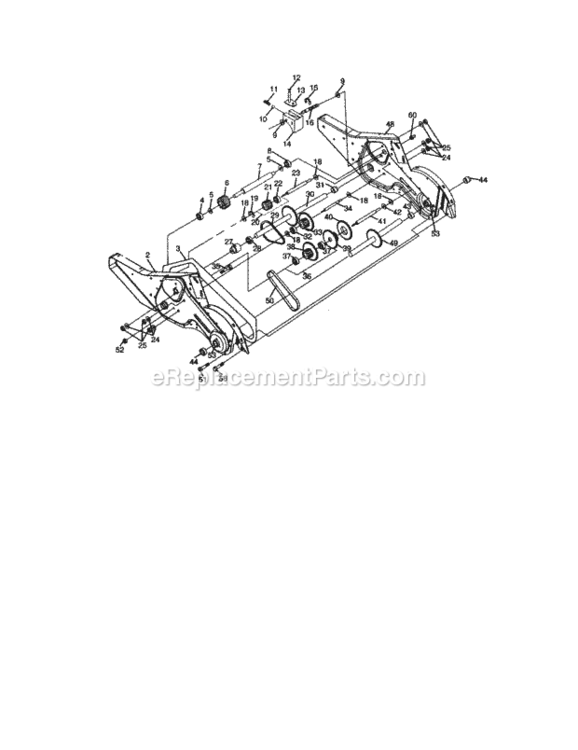 Page D Diagram and Parts List for 917298480  Craftsman Tiller